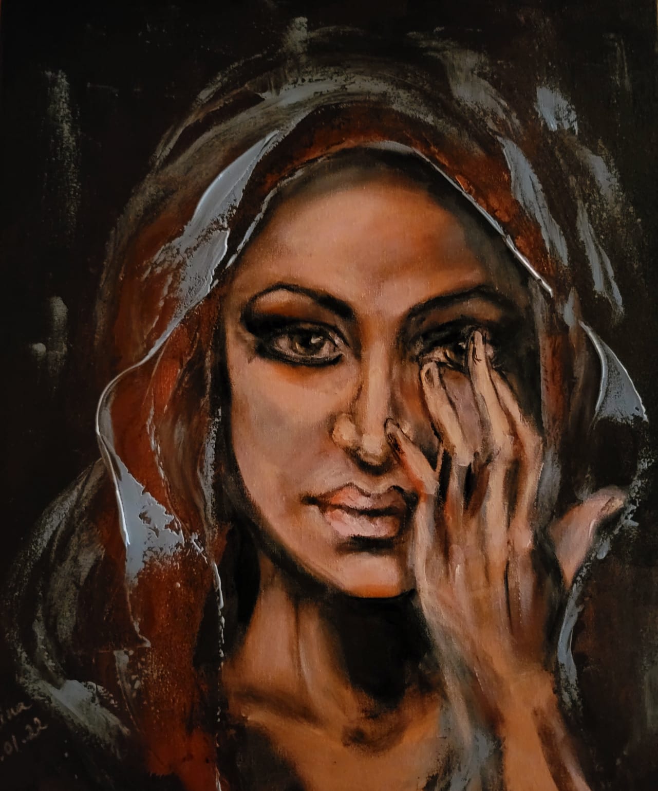 ArteDiAlina.com painting: Be strong !